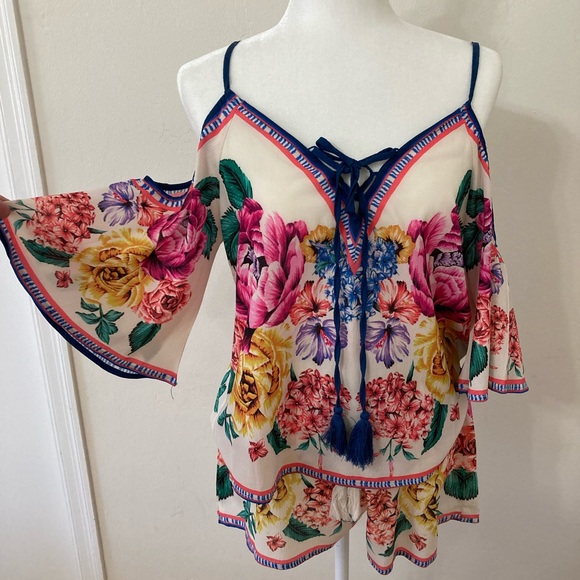 Flying Tomato floral two-piece matching short set - Picture 2 of 5